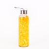 Bình thuỷ tinh 500ml trong suốt nắp bạc-4