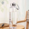 Bình thuỷ tinh 500ml trong suốt nắp bạc có quai xách(ko bao vchuyen) (T80) (Cái)