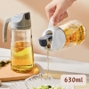 Bình Thủy Tinh Đựng Dầu Ăn Tự Rót 630ML 2