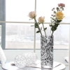 BÌNH TRỤ THỦY TINH CẮM HOA KIM CƯƠNG 20cm 2
