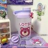 Bình nước nhựa lắc Whey disney, Lotso 500ml gấu dâu