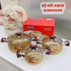 Bộ 3 Nồi Anod Sunhouse 2