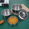 BỘ 3 NỒI INOX STOCK POT VỎ HỒNG 3