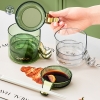 BỘ 4 DĨA NHỎ ĐỰNG NƯỚC CHẤM ACRYLIC KIỂU BẮC ÂU-1