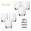 Bộ 6 Ly Cốc Thủy Tinh Bầu Lùn Cao Cấp 3