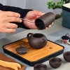Bộ Ấm Chén Du Lịch Tử Sa 12 Món trà đạo