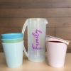 Bộ Ca Nhựa 1.6L kèm 4 ly Family Tân Lập Thành 2