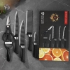 Bộ Dao kéo nạo Asakh 6 Món Làm Bếp lưỡi sóng Crom 1