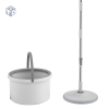 K8,K9: Bộ Lau Nhà K8 , K9 Thông Minh Có Thùng Vắt Xoay Tròn Nhựa PP, Cán Inox (T20&T10) (Bộ)