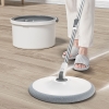 K8,K9: Bộ Lau Nhà K8 , K9 Thông Minh Có Thùng Vắt Xoay Tròn Nhựa PP, Cán Inox
