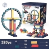 BỘ LEGO XẾP HÌNH 520 CHI TIẾT SÁNG TẠO THÔNG MINH CHO BÉ (T24) (Bộ)