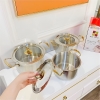 BỘ NỒI 3 MÓN DÀY 3 LỚP MISU LOUIS CAO CẤP