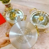 BỘ NỒI 3 MÓN DÀY 3 LỚP MISU LOUIS CAO CẤP