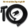 Bộ Vòi Xịt Vệ Sinh Xịt Bồn Cầu Màu Đen inox 304-2