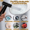 Bộ Vòi Xịt Vệ Sinh Xịt Bồn Cầu Màu Đen inox 304-3
