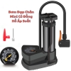 Bơm Đạp Chân Mini Đa Năng Có Đồng Hồ Đo Áp Suất 2