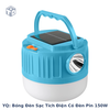 YQ Bóng đèn sạc tích điện năng lượng mặt trời có đèn pin 150W 1