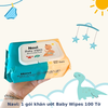 Navi 1 gói khăn ướt Baby Wipes 100 Tờ 2