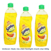 Unilever: Nước rửa chén Sunlight chanh chai 400g