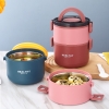 Healthy: Cà men 3 tầng 3 màu lõi inox cao cấp healthy