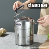 Cà Men Inox 3 Tầng 14CM Tiện Lợi 3
