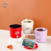 Ca nấu mì chữ G, nồi nấu cô đơn kèm giá đỡ điện thoại ở nắp AIKASUN (T36) (Cái)