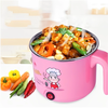 Ca nấu mì siêu tốc mini 2 lớp 18cm KÈM XỬNG HẤP