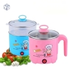 Ca nấu mì siêu tốc mini 2 lớp 18cm KÈM XỬNG HẤP (T48) (Cái)