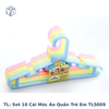 TL Set 10 cái móc áo quần trẻ em TL5009