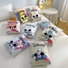 Chăn cotton đũi Disney cho bé kèm túi zip