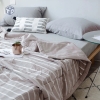 Chăn Đũi Hè Thu Muji Nhật Bản Kẻ (T50) (Cái)