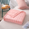 Chăn Đũi Hè Thu Muji Nhật Bản Kẻ 2