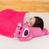Chăn + Gối Văn Phòng 2in1 Gấu Dâu