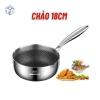 Chảo Chống Dính Sâu Lòng Vân Tổ Ong Inox 18cm 1