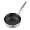 Chảo Chống Dính Sâu Lòng Vân Tổ Ong Inox 18cm 2