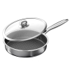 Chảo đáy bằng: chống dính 5 lớp inox 304 tổ ong 28-30cm ĐÁY BẰNG
