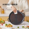 Chảo Nướng Gang Tròn Chống Dính 34cm 3