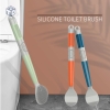 Chổi cọ toilet đầu chà silicon thoát nước tiện dụng mọi ngóc ngách (T100) (Cái)
