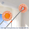Chổi hoa hướng dương lau cán dài 180 độ
