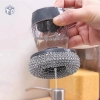 CỌ XOONG NỒI, MIẾNG CHÀ NỒI CÓ NGĂN ĐỰNG NƯỚC RỬA(T200)