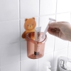 CỐC GẤU DÁN TƯỜNG SIÊU DÍNH ĐỰNG BÀN CHẢI KEM ĐÁNH RĂNG