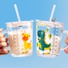 Cốc Uống Sữa Chia Vạch Thuỷ Tinh Chịu Nhiệt Hamster 3