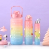 COMBO 3 BÌNH NƯỚC DÀNH CHO MẸ VÀ BÉ CÓ KÈM STICKER DÁN
