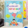 Combo 3 quyển luyện viết chữ, viết số, luyện nét cơ bản kèm bút mực thần kỳ