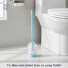 TL: Bàn chải toilet tròn và cong TL807 9x9x40cm