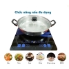 Bếp từ đơn cảm ứng Melia có chức năng hẹn giờ + Tặng kèm nồi