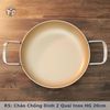 RS Chảo chống dính 2 quai inox HG 20cm 1