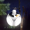 Đèn 5 Cánh: Bóng Đèn Tích Điện Năng Lượng Mặt Trời 5 Cánh 40W , Đèn Led Siêu Sáng
