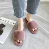 DÉP LÔNG ĐI TRONG NHÀ BẰNG NHUNG SIÊU XINH(Ko có nơ)