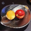 Đĩa Thủy Tinh Hình Chiếc Lá Trắng 1